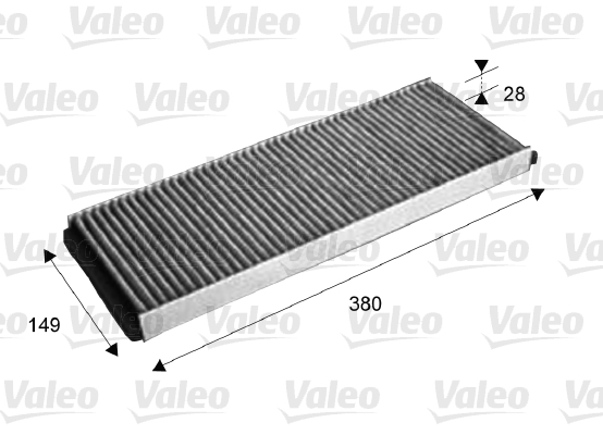 Filtro, Aria abitacolo - 715578 VALEO