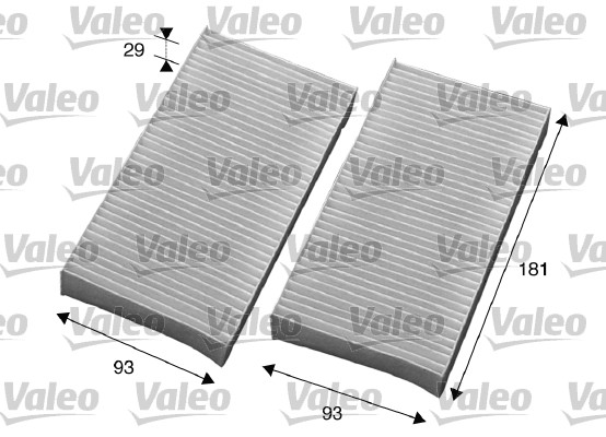 Фильтр, воздух во внутренном пространстве - 715594 VALEO