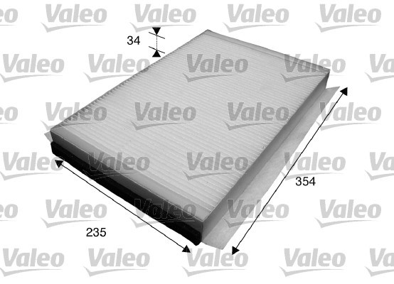 Filter, interior air - 715601 VALEO