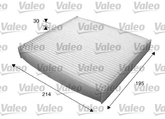 Filter, interior air - 715620 VALEO