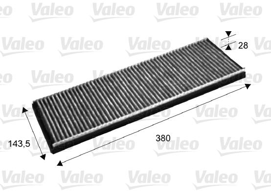 Filter, interior air - 715632 VALEO