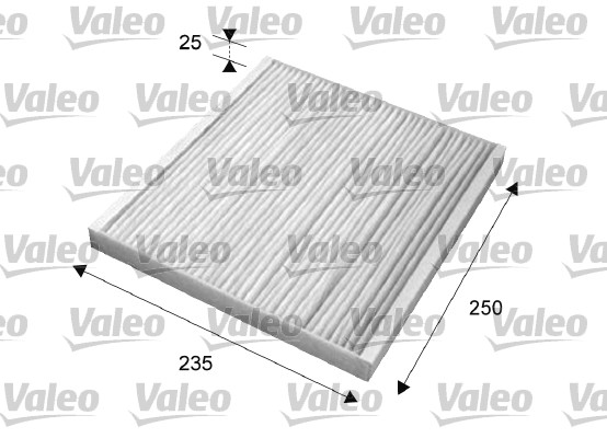 filtras, salono oras - 715636 VALEO