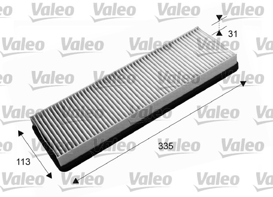 Filter, interior air - 715646 VALEO
