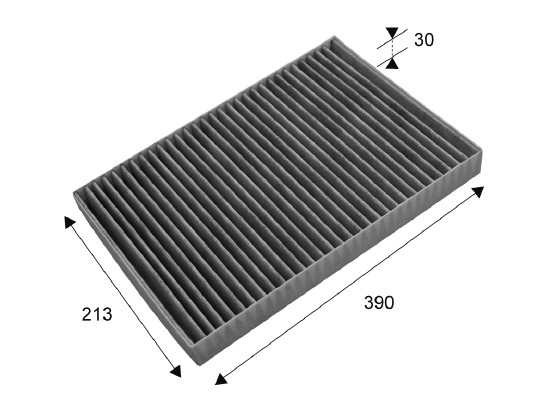 Filter, interior air - 715648 VALEO