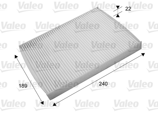 Filter, interior air - 715660 VALEO