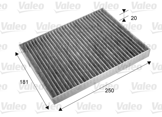 Filtro, Aria abitacolo - 715667 VALEO