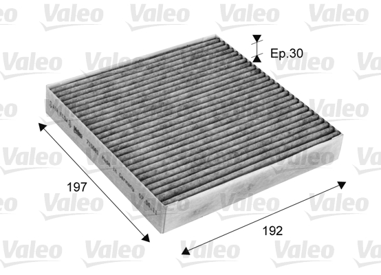 Filtro, Aria abitacolo - 715681 VALEO