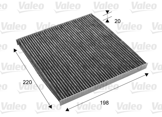 Filter, interior air - 715701 VALEO