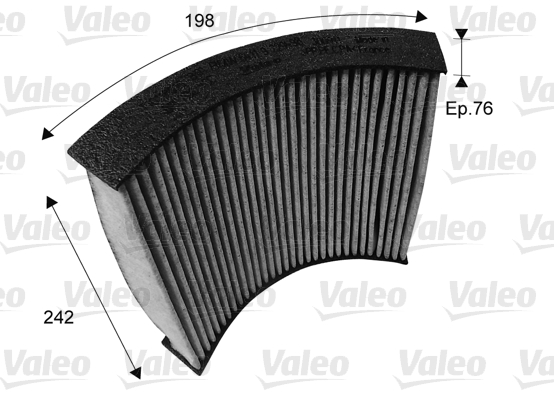 filtras, salono oras - 715719 VALEO