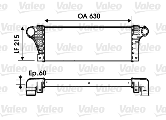 Intercooler - 817941 VALEO