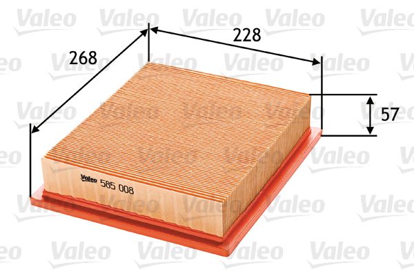 Air Filter - 585008 VALEO