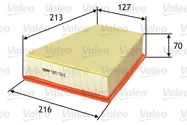Air Filter - 585024 VALEO