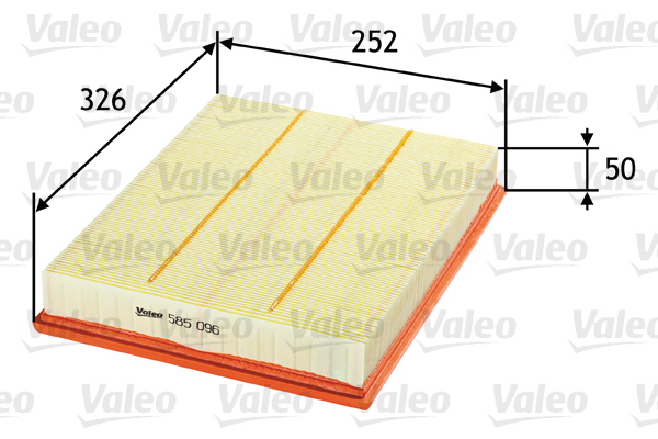 oro filtras - 585096 VALEO