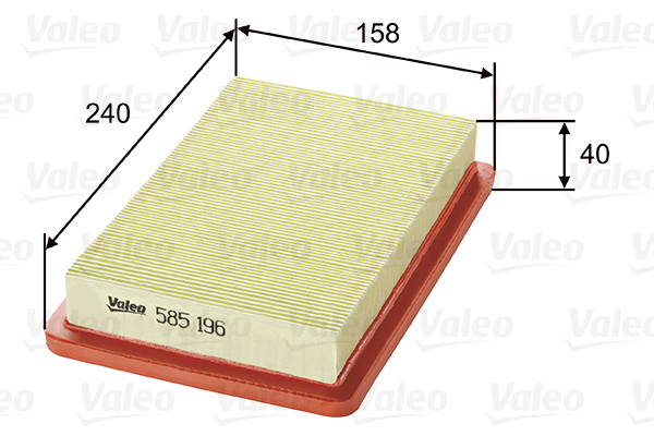 oro filtras - 585196 VALEO