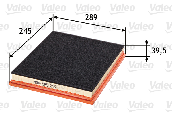Filtro aria - 585245 VALEO