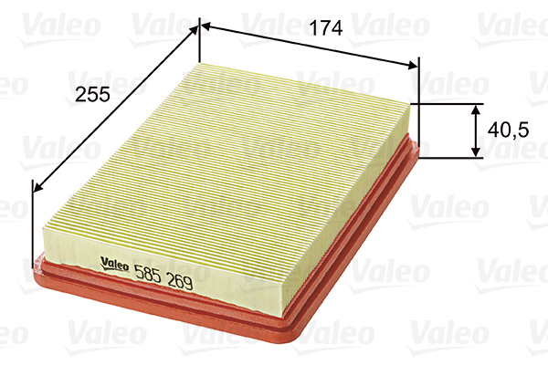 Air Filter - 585269 VALEO