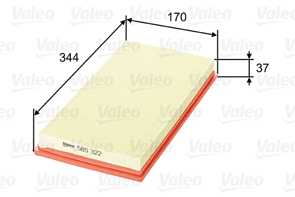 oro filtras - 585322 VALEO
