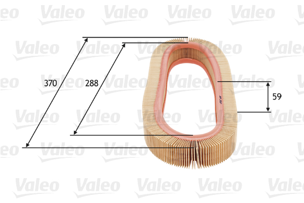 Filtro aria - 585693 VALEO