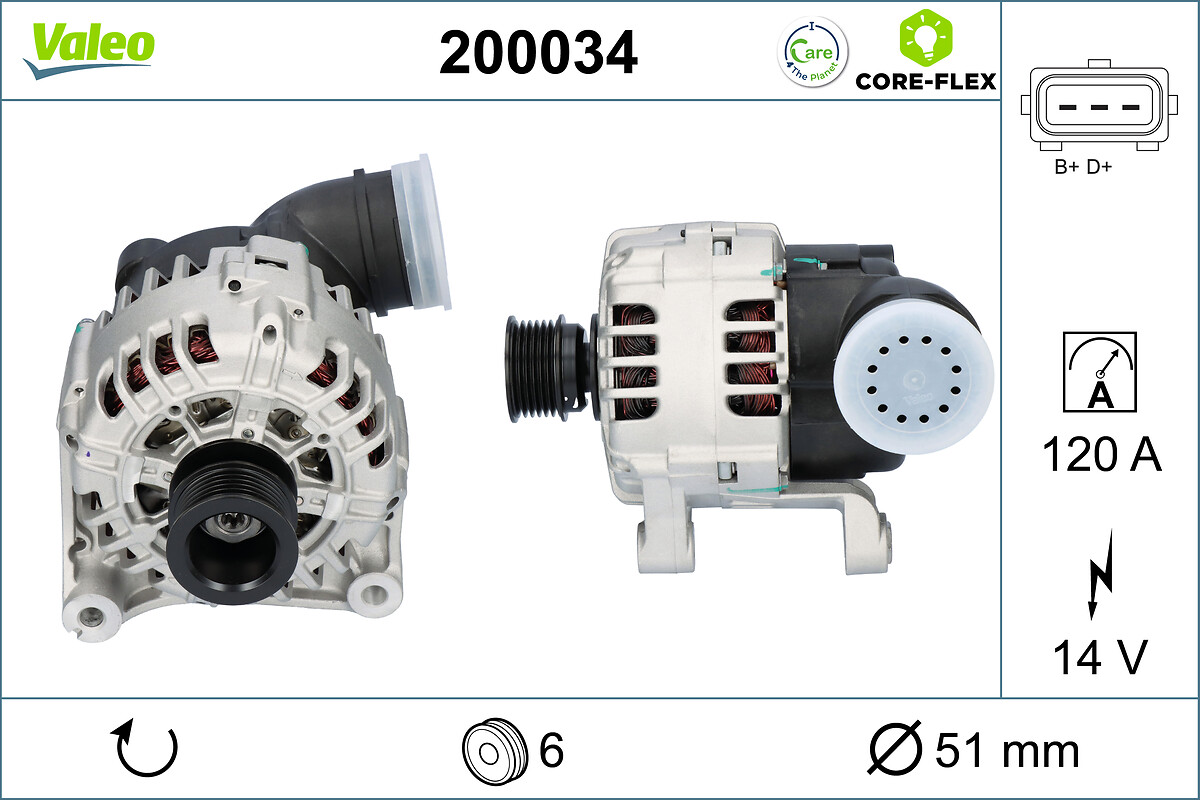 Alternatore - 200034 VALEO