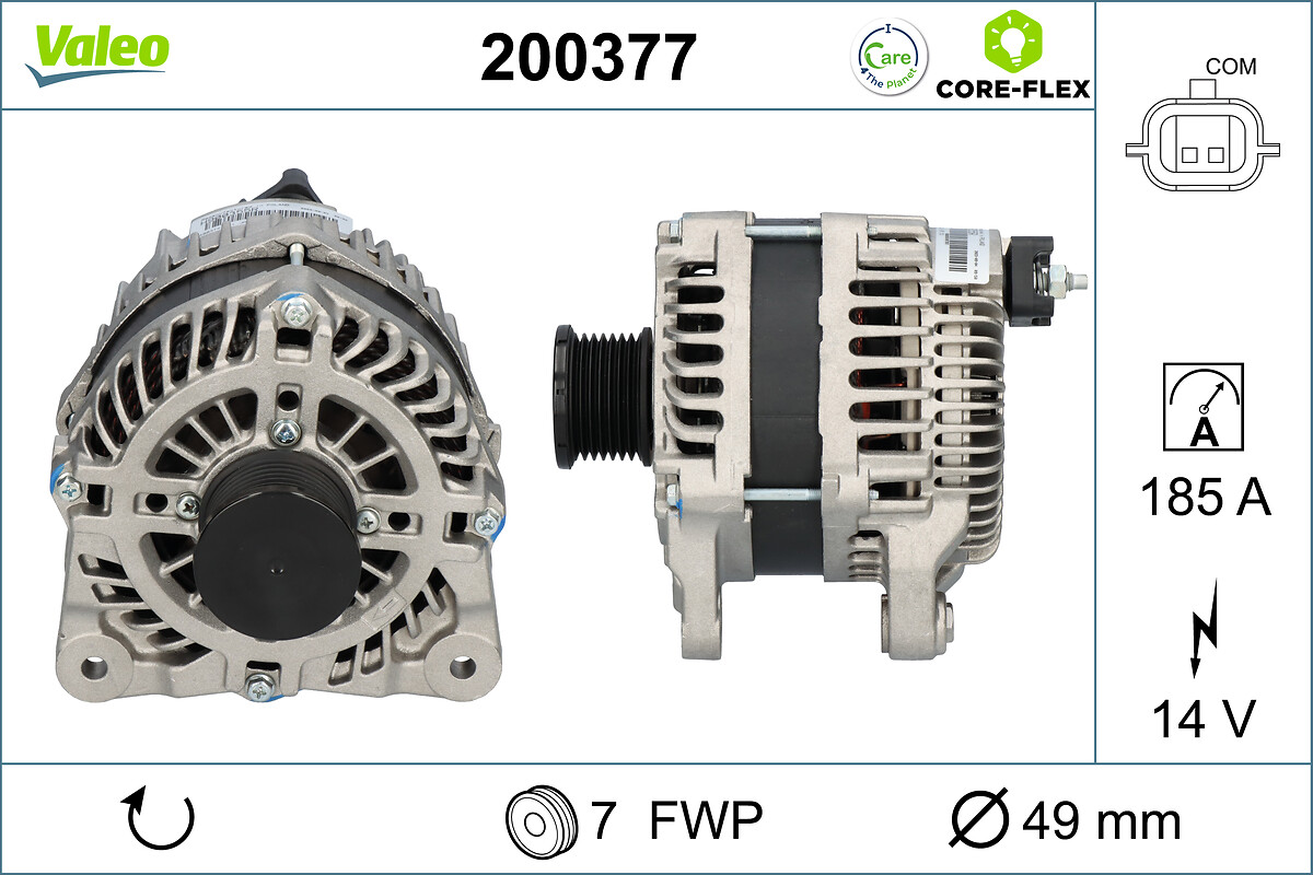 Alternatore - 200377 VALEO