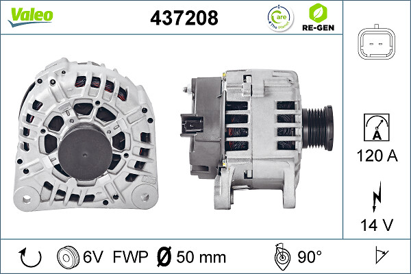 Alternatore - 437208 VALEO