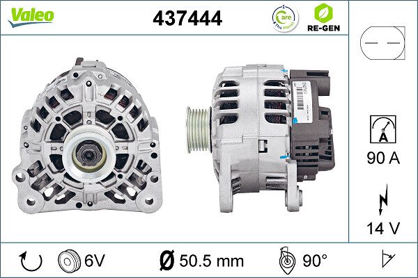 Alternatore - 437444 VALEO