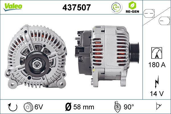 Alternatore - 437507 VALEO