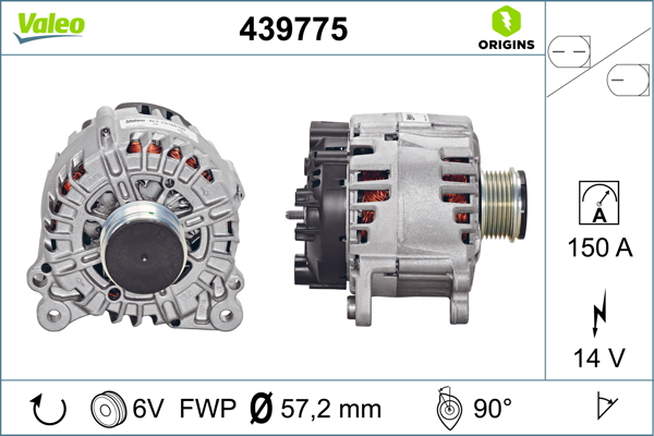 Alternatore - 439775 VALEO