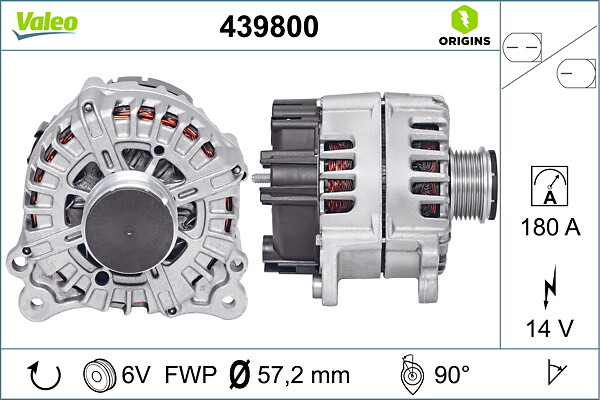Alternatore - 439800 VALEO