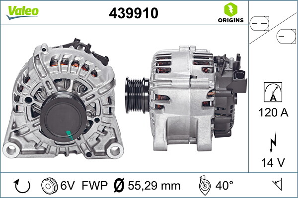 Alternatore - 439910 VALEO