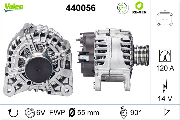 Alternatore - 440056 VALEO