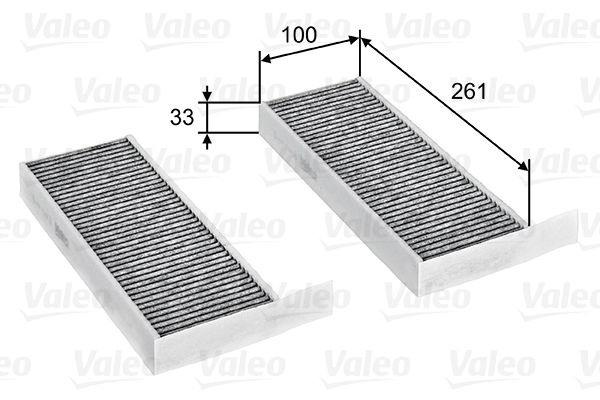 Filter, Innenraumluft - 715805 VALEO