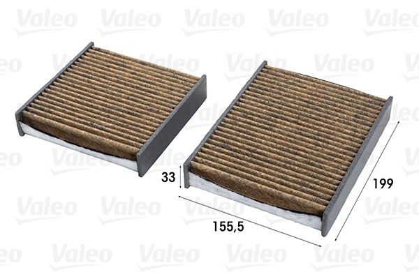 Filter, interior air - 701007 VALEO