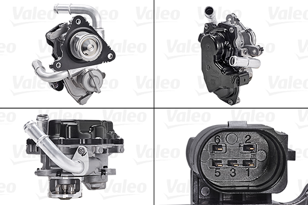 Valvola ricircolo gas scarico-EGR - 700454 VALEO