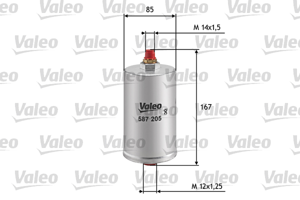 Filtro carburante - 587205 VALEO