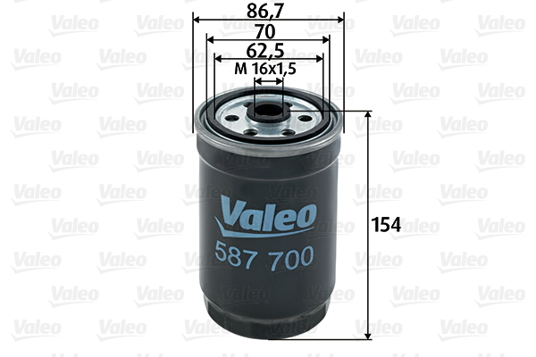 Fuel filter - 587700 VALEO