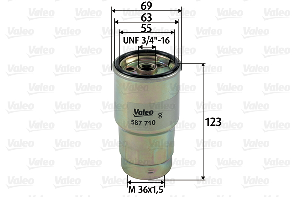 Kraftstofffilter - 587710 VALEO