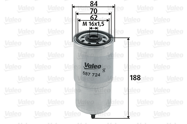 Fuel filter - 587724 VALEO