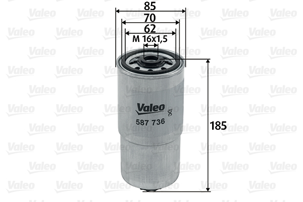 Fuel filter - 587736 VALEO
