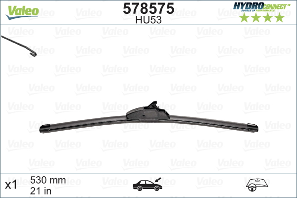 Wiper Blade - 578575 VALEO