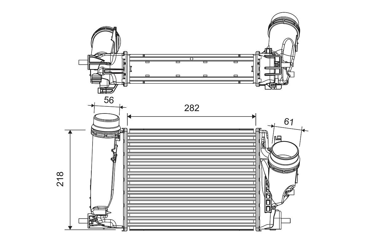 Intercooler - 816759 VALEO