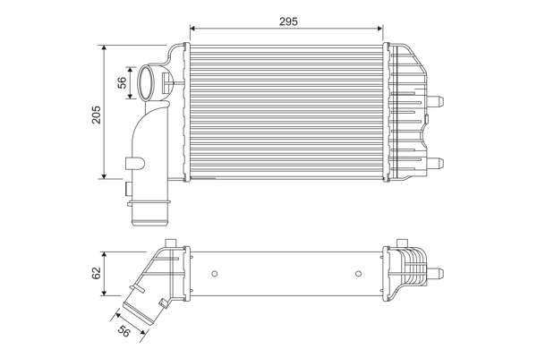 Intercooler - 817632 VALEO