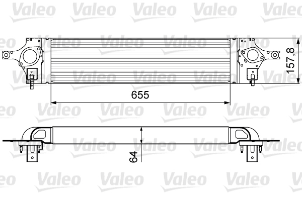 Intercooler - 818358 VALEO