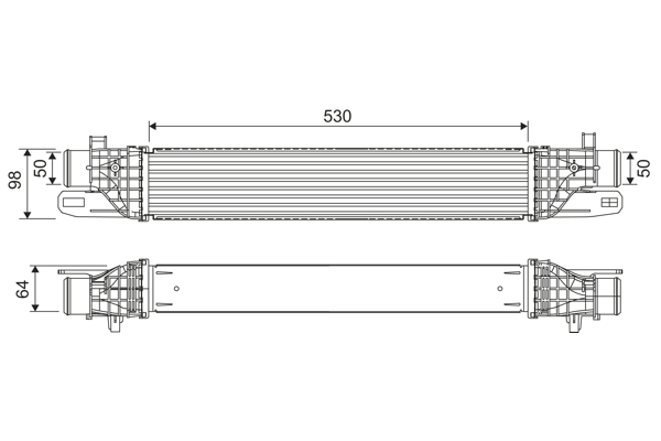Intercooler - 818541 VALEO