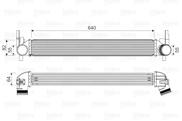 Интеркулер - 818574 VALEO