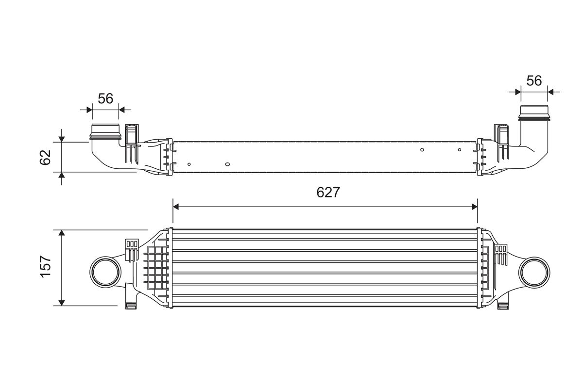 Intercooler - 818624 VALEO