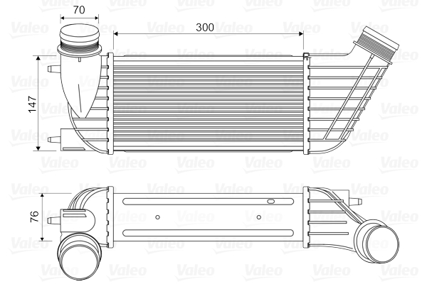 Intercooler - 818651 VALEO