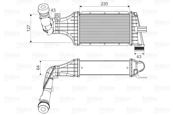 Intercooler - 818660 VALEO