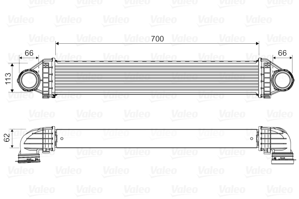 Intercooler - 818806 VALEO