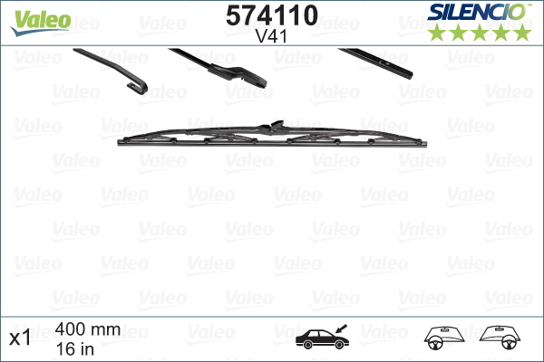 Spazzola tergi - 574110 VALEO